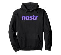 Violet (Nostr Purple Logo Nostr) Sweat à Capuche