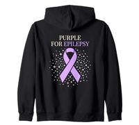 Violet pour la Sensibilisation à l'épilepsie Trouble de Crise neurologique Sweat à Capuche