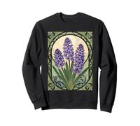 Violet Sonbol Nowruz Hyacinthe Bloom Sweatshirt