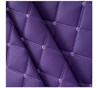 Violet Tissu en Cuir synthétique matelassé pour Meubles au mètre Tissu PVC, pour Canapé de Siège de Voiture Meubles Vestes Sac À Main, 155 cm Large