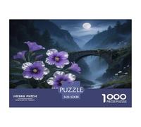 Violeta Puzzles 1000pcs Jeu Éducatif Puzzle À Pièces De Décoration Intérieure Carton 100% Recyclé Cadeaux pour Hommes pour Adultes 52x38cm/1000pcs