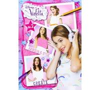 Violetta - Cahier créatif Design et Autocollants (Factory 29907)