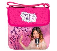 Violetta De Disney-Sac Bandouliére Rose Avec Paillettes -20x20.5 Cm-Neuf