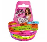 VIOLETTA LOT 10 BRACELETS SILICONES - IDÉE CADEAU NOEL