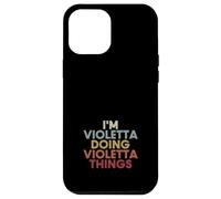 Violetta Name Violetta Personalized Name First Given Coque pour iPhone 12 Pro Max