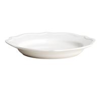 Violette Plat de Service 20 cm Blanc