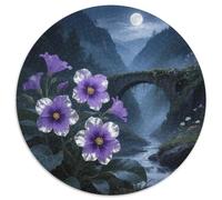 ViolETtETe Puzzles Jeu De Puzzle Activités Familiales Stimulantes 1000 Pieces Fleur Puzzles Classiques Qualité Premium pour Adultes 1000pcs (67.5x67.5cm)