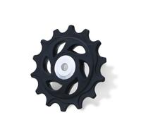 Violiica 1018T Poulie de dérailleur arrière avec roulement CNC usiné en plastique technique pour route de montagne pour vélos hybrides et pliants