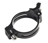 Violiica Adaptateur de serrage pour dérailleur avant de vélo 31,8 mm/34,9 mm réglable en alliage d'aluminium pour montage direct sur Brazeon conversion route et montagne pour vélo