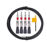 Violiica Aiguille de purge de frein pour SRAM Stealth-A-Majig - Kit d'outils de purge de frein hydraulique avec pointe en acier inoxydable, tuyau d'huile de 2,5 m, outil T8, pour DOT et huile minérale