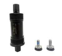 Violiica Alliage pour pédalier de vélo pour VTT et vélos électriques ISO carré conique 73 x 118 mm avec 2 boulons pour cadre fileté BSA