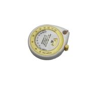 Violiica BMI Calculatrice d'indice de masse corporelle rétractable pour mesurer la graisse corporelle, 150 cm, outil de remise en forme avec fonction de verrouillage