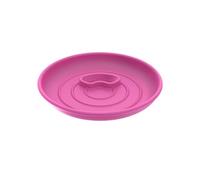 Violiica Bol à goûter multifonction en silicone pour canettes de boisson, plateau à collation de grande capacité pour noix, fruits, frites dans les stades et les films