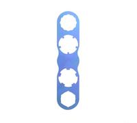 Violiica Clé à pédale pour look pour vélo de la série KEO - Outil de démontage CNC - Moulage intégré - Positionnement précis des trous - Léger et portable - Violet et bleu