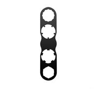Violiica Clé à pédale pour look pour vélo de la série Keo, outil de démontage CNC, moulage intégré, positionnement précis des trous, léger et portable (noir)