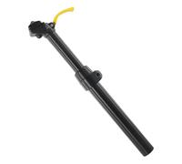 Violiica Compte-gouttes manuel pour tige de selle de 33,9 mm avec déplacement de 100 mm, amortisseur de suspension huile-air pour vélo, hauteur réglable en alliage d'aluminium tige de selle