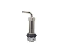 Violiica Coude de tige de bière en acier inoxydable 304 555 mm 75 mm 100 mm 130 mm pour robinets de brassage maison pièces de Kegerator avec kit d'installation complet