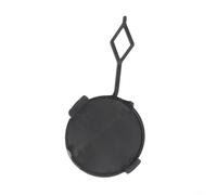 Violiica Couvercle de crochet de remorquage arrière en plastique noir de remplacement pour 208 2012-2019 Insert de pare-chocs avant OEM 1607255580 PG3261286 protège le filetage de la poussière, de