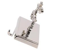 Violiica Crochets pour chaussettes de Noël, bonhomme de neige, élan, cheminée, cheminée, étagère, supports de chaussettes de Noël, décoration