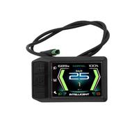 Violiica Écran de protocole 600C pour moteurs électriques M510 M600 M500 pour moteurs de vélo LCD couleur avec film étanche pour diamètre de roue et limites de vitesse