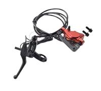 Violiica Ensemble de freins hydrauliques pour vélos électriques avec disques de 160 mm/180 mm, étriers à double piston en alliage CNC et liquide Dot4 pour vélos électriques pliants