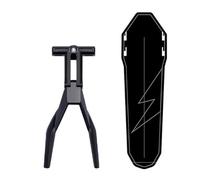 Violiica Ensemble de garde-boue arrière en plastique PP5 pour vélo de route et de montagne Installation facile Notool Noir