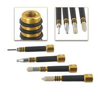 Violiica Ensemble d'outils de réparation de voiture avec sac de transport, 4 pièces en métal pour réparation de carrosserie, taille 12 cm