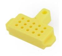 Violiica Espaceur et rondelle d'étrier de frein à disque hydraulique pour Shimano SLX/XT/XTR M810 BR R9270 RS505, jaune, 30 mm, 1 pièce