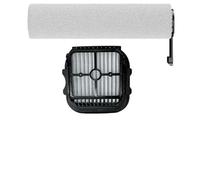 Violiica Filtre brosse rouleau de rechange pour aspirateur sans fil JONR ED12 Pro Max Wet Dry avec poils en laine douce haute densité pour protéger les planchers en bois dur et les meubles