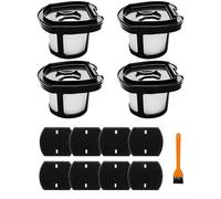 Violiica Filtres HEPA de rechange lavables et réutilisables pour aspirateur Bissell 2284W 2389 2390 2390#1614212 1614203 1614204