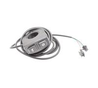 Violiica Interrupteur de guidon électrique pour vélo et scooter avec bouton de verrouillage On/Off étanche Boîtier ABS Câble de 180 cm pour systèmes 24 V 36 V 48 V