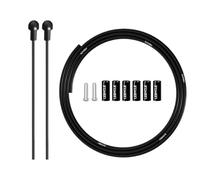 Violiica Jeu de câbles de dérailleur et de frein pour vélo de montagne et route | Fil d'acier au carbone revêtu de PVC de 3 m avec capuchons | pour systèmes hydrauliques