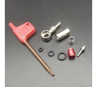 Violiica Kit de boulons d'étrier de frein à disque pour vélo Sram Level Red Hrd et Etap S900 Noir/rouge/argenté