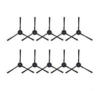 Violiica Kit de brosses latérales de rechange pour Cecotec pour Conga pour robot aspirateur X50, lot de 10 accessoires en nylon pour un nettoyage efficace des coins et des bords