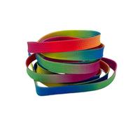 Violiica Lacets de patins de hockey sur glace, double couche en nylon, 213/244/274/305 cm, pour la plupart des patins à glace