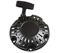 Violiica Lanceur de moteur pour Honda GX100 Compatible avec 28400-Z0D-V02ZA Mécanisme de démarrage en métal Accessoire d'équipement extérieur Noir