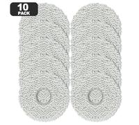 Violiica Lot de 10 chiffons lavables et réutilisables en microfibre pour aspirateurs Roborock Qrevo QV35A/QV35S/S5V et Saros 10R Series