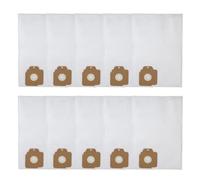Violiica Lot de 10 sacs à poussière de rechange pour aspirateur Karcher CV30 CV38/2 en tissu non tissé