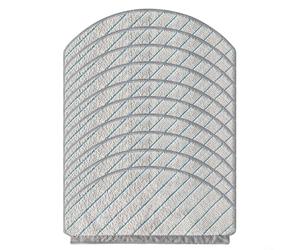 Violiica Lot de 10 serpillères lavables réutilisables pour Bosch Spotless+ BCRD1W, BCRD2W, chiffons de nettoyage de sol en microfibre pour aspirateur, lot de 4 ou 10