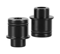 Violiica Lot de 2 adaptateurs de conversion pour moyeu de vélo 12 mm 15 mm à 9 mm en alliage d'aluminium pour axe traversant pour VTT et vélo