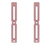 Violiica Lot de 2 adaptateurs de porte-bidon en alliage d'aluminium pour vélo de route, montagne et électrique avec vis