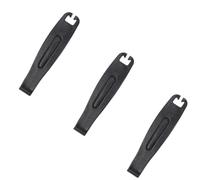 Violiica Lot de 3 démonte-pneus haute résistance, design élargi de 16 mm avec bord ébavuré pour route de montagne et pliable pour vélos, en plastique orange pour enlever les pneus de vélo pour