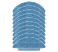 Violiica Lot de 4/10 chiffons lavables pour aspirateur MEDION pour X20 pour SW+ pour MD 11415, Medion pour X21 pour SW+, pour MD 11500 accessoires réutilisables (lot de 10)