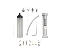 Violiica Outil de purge de frein hydraulique pour Zoom, XOD, GT267 - Outil multifonction de coupe de tuyau d'huile et de pressage d'aiguille en alliage d'aluminium CNC pour kit d'entretien de vélo
