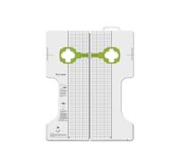 Violiica Outil de réglage de la pédale de vélo pour Shimano Spd et Look Keo Road pour crampons de vélo, outil d'alignement professionnel de la position des taquets avec réglage de l'angle et de la