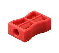 Violiica Outil d'insertion de goupille de frein hydraulique pour vélo Shimano - Bloc de montage de tuyau, ABS rouge, lot de 2