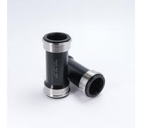 Violiica Pédalier de pédalier en alliage d'aluminium pour DUB PF86.5/92, noir pour joint de roulement intermédiaire de vélo