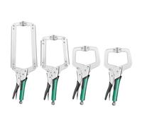 Violiica Pince de serrage de 45,7 cm pour soudure robuste en acier à haute teneur en carbone avec pince réglable et déclencheur pour le travail du bois, électrique