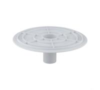 Violiica Plaque d'aspiration pour skimmer de piscine Swimline 8929, compatible avec les séries 8939 8940, adaptateur en métal pour tuyaux de 3,25 à 3,8 cm