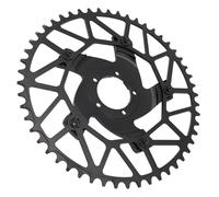 Violiica Plateau de pédalier 40T 42T pour moteur Bafang HD/M625 à entraînement moyen 1000 W, alliage d'aluminium 7075, pour modèles G320 M615 48 V, noir